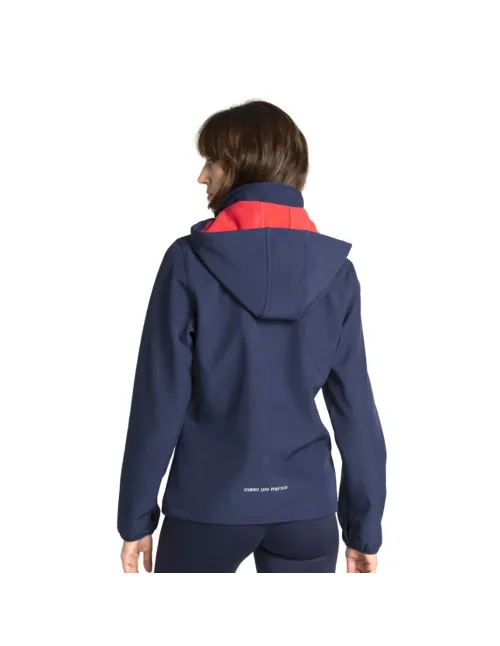Chaqueta Nox Softshell Pro Azul Marino Mujer |Padel offers