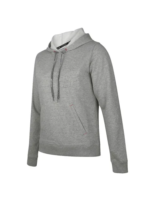 Sudadera Babolat Exercise Gris Mujer | Ofertas de pádel