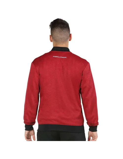 Sudadera Bullpadel Keliox 103 Rojo Vigore | Ofertas de pádel