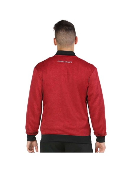 Sudadera Bullpadel Keliox 103 Rojo Vigore | Ofertas de pádel