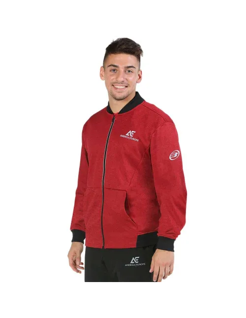 Bullpadel Sweatshirt Keliox 103 Vermelho Vigore | Ofertas de padel