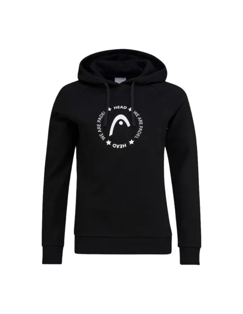 Sudadera Head Padel W 814661 Bk Mujer | Ofertas de pádel