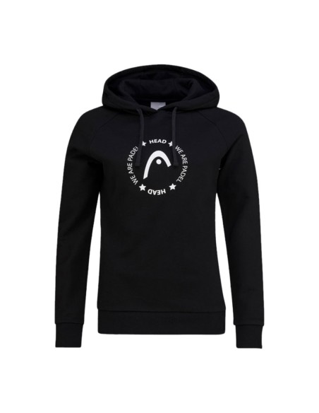 Sudadera Head Padel W 814661 Bk Mujer | Ofertas de pádel