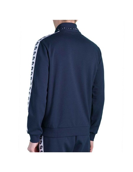 Sudadera Lotto Athletica Due Fz Pl Azul Navy | Ofertas de pádel