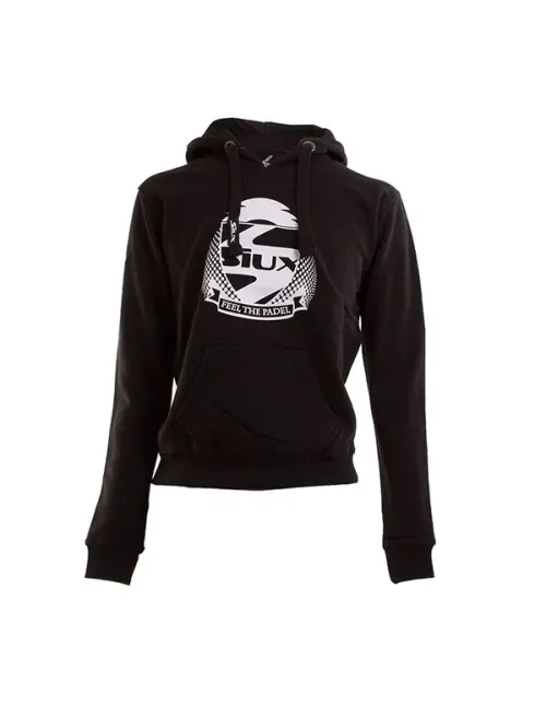 Sudadera Siux Classic New Niño Negra | Ofertas de pádel