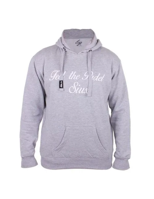Sudadera Siux Classic Gris Junior | Ofertas de pádel