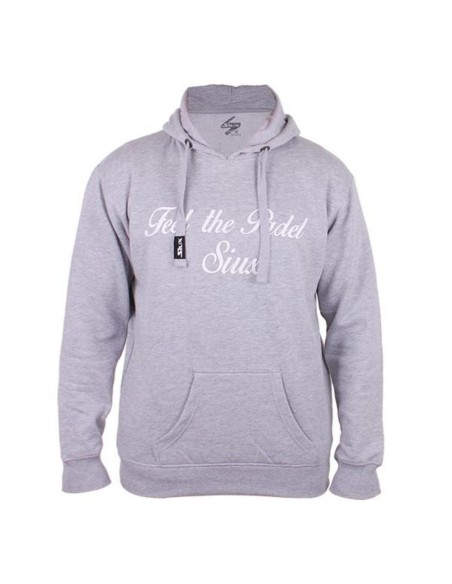 Sudadera Siux Classic Gris Junior | Ofertas de pádel