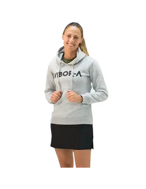 Sudadera Vibor-A Roca Africana Gris Mujer | Ofertas de pádel