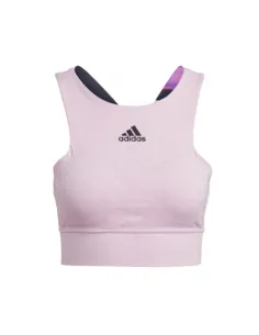Adidas Top Us Ser Crop Clear Pink Hg6426 | Ofertas de padel 2