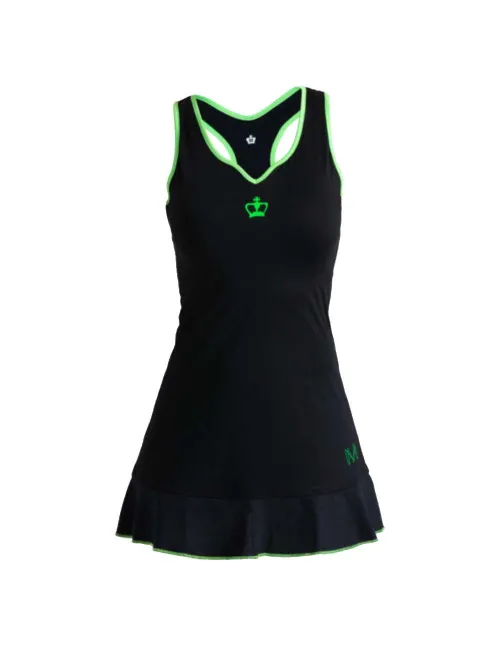 Vestido Black Crown Marta Marrero Negro | Ofertas de pádel