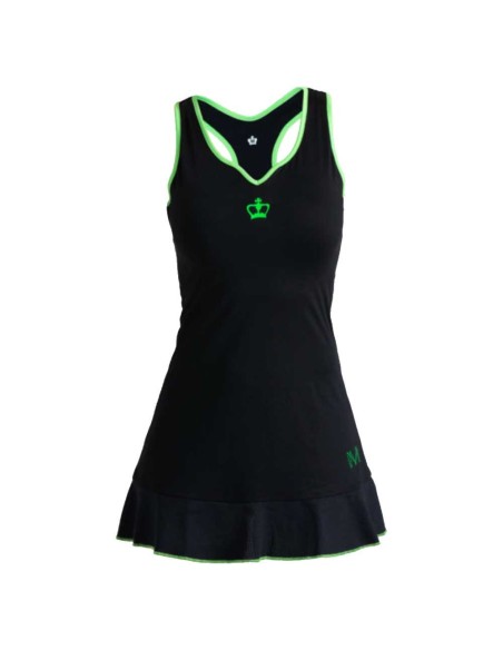 Vestido Black Crown Marta Marrero Negro | Ofertas de pádel