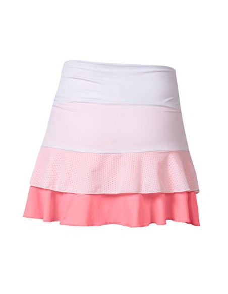 Skirt Black Crown Marta Marrero 02 Arucas White/Coral | Ofertas de padel
