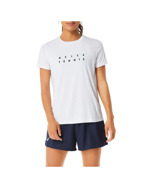 T-Shirt De Mulher Asics Court Graphic 2042A259 | Ofertas de padel
