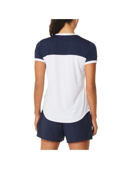 T-SHIRT DE MULHER Asics Court SS TOP 2042A262 | Ofertas de padel