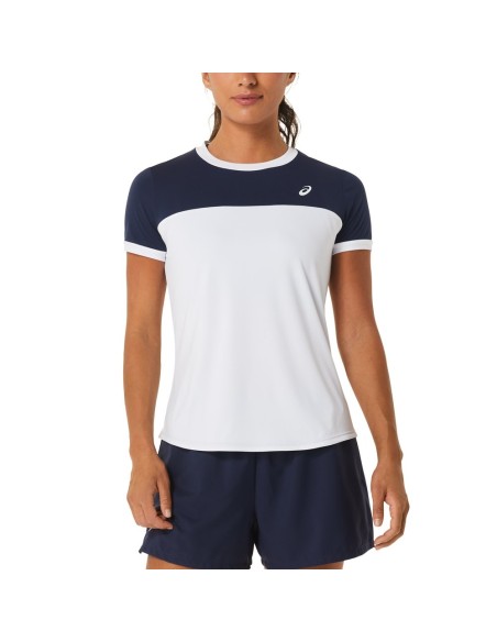 T-SHIRT DE MULHER Asics Court SS TOP 2042A262 | Ofertas de padel