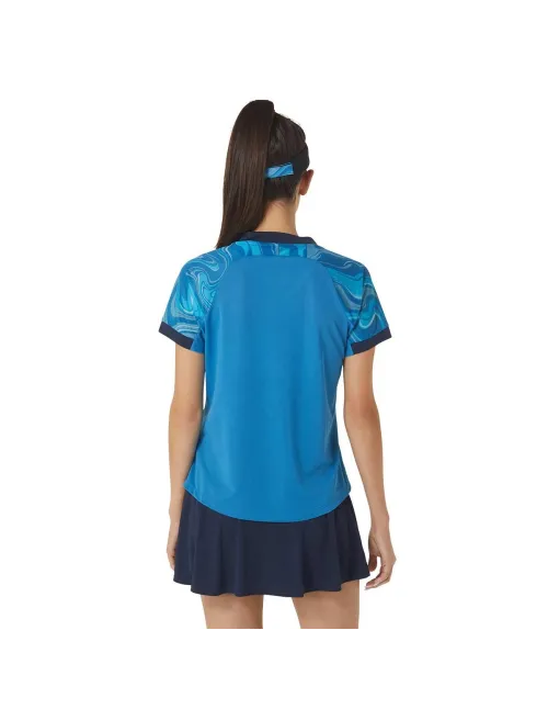 Asics Match Tank Top Feminino Graphic Ss Top 2042a251-413 Feminino | Ofertas de padel
