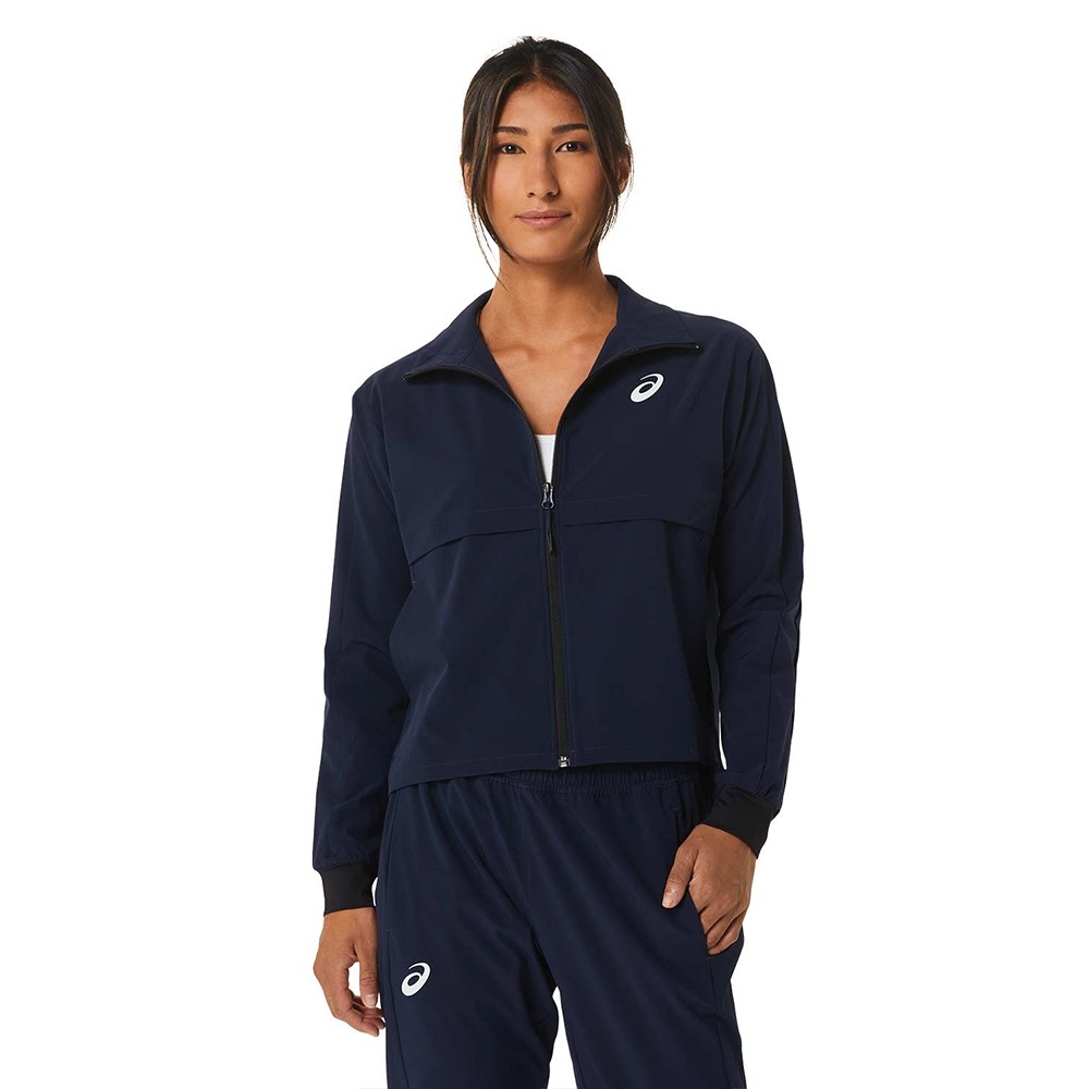 Chaqueta Asics Match Mujer Talla L, Blue