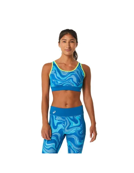 Sujetador Asics Women Graphic Bra 2042a269-413 Mujer | Ofertas de pádel
