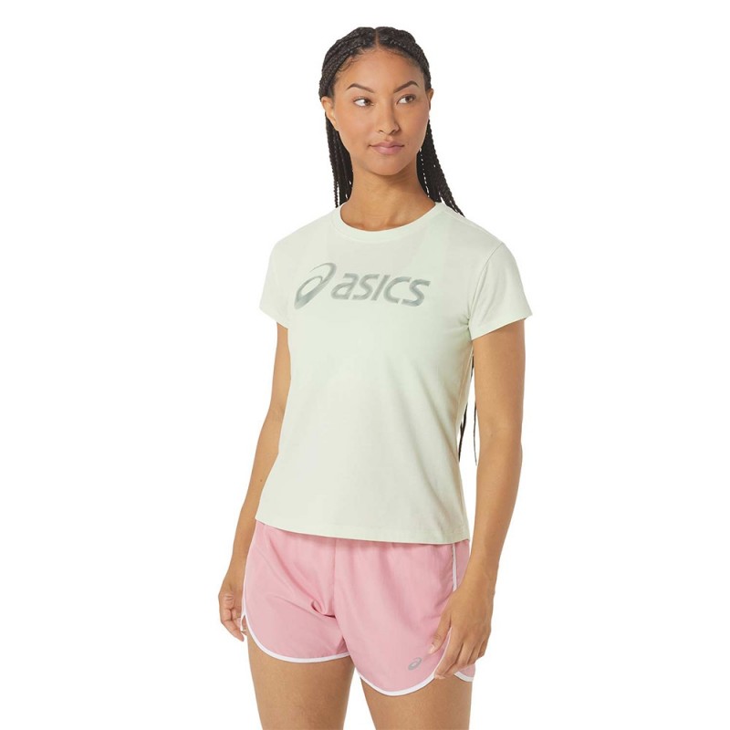 T-shirt Asics T-shirt com logótipo grande Iii 2032c411-302 para mulher