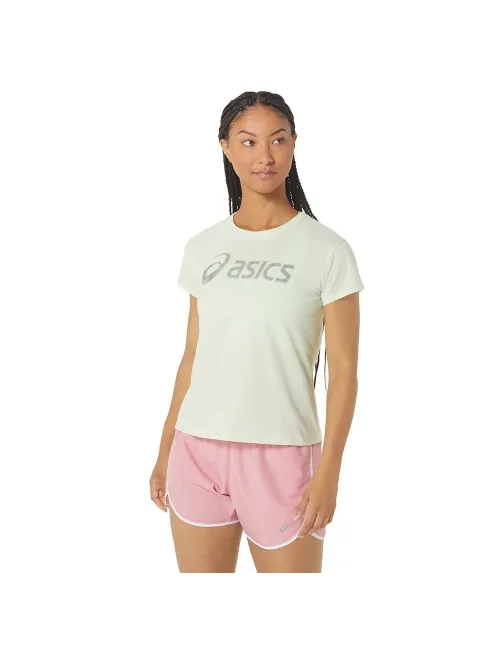 Asics T-shirt T-shirt com logótipo grande para mulher | Ofertas de padel