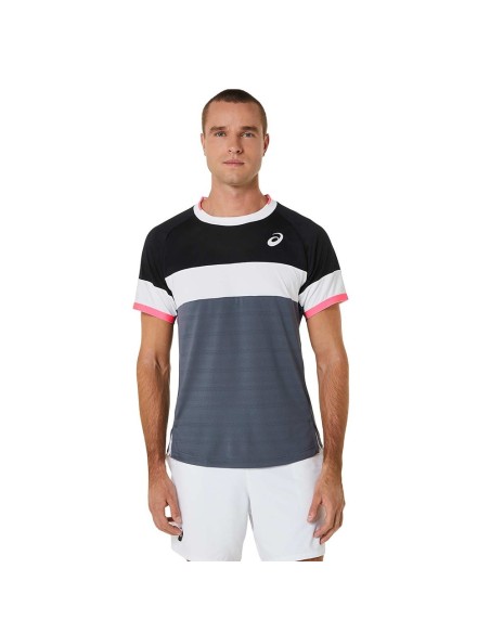 Camiseta Asics Men Match Ss Top 2041a244-003  | Ofertas de pádel