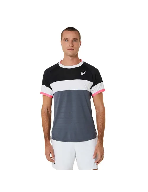 T-Shirt Da Uomo Asics Match Ss Top 2041A244 |Padel offers