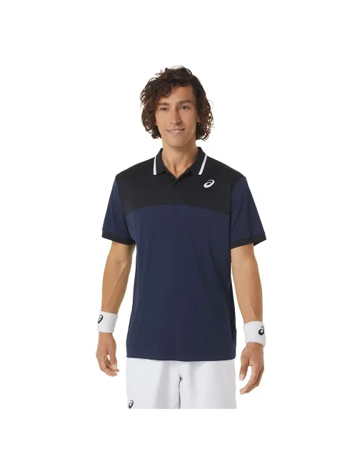 Polo Asics Men Court 2041a256-102 | Ofertas de padel