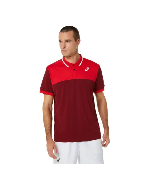 Polo De Homem Asics Court 2041A256 | Ofertas de padel