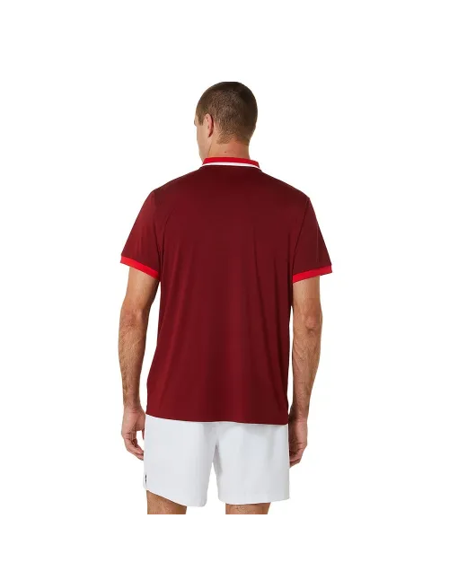 Polo Asics Men Court 2041a256-102 | Ofertas de padel