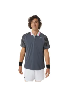 Polo Asics Men Court Graphic 2041A252 | Ofertas de pádel