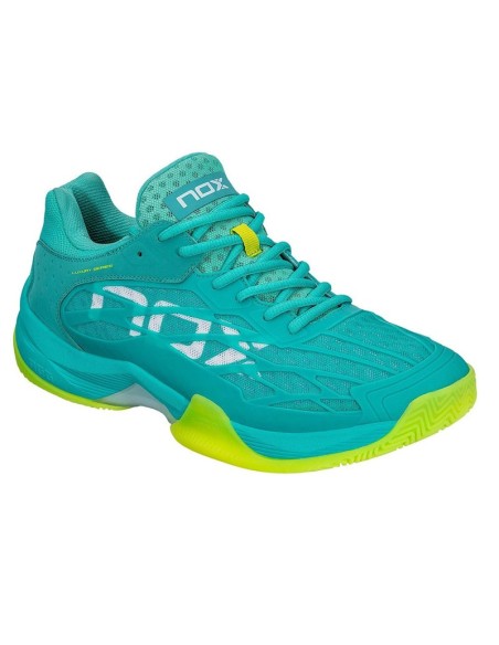Nox At10 Lux Turquesa Amarillo Mujer Calatluxtlime | Ofertas de padel