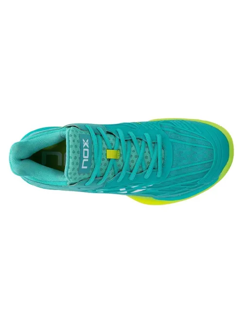 Nox At10 Lux Turquesa Amarillo Mujer Calatluxtlime | Ofertas de padel