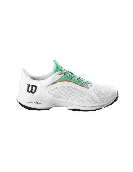 Zapatillas Wilson Hurakn 2.0 Blanco Verde Mujer Wrs331180 | Ofertas de padel