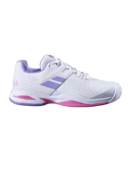 Babolat Propulse Fury Junior 33S23884 Whtie Lilac | Ofertas de padel