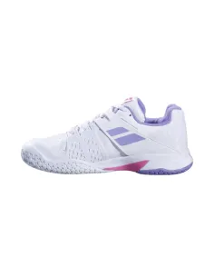 Babolat Propulse Fury Junior 33S23884 Whtie Lilac | Ofertas de padel 2