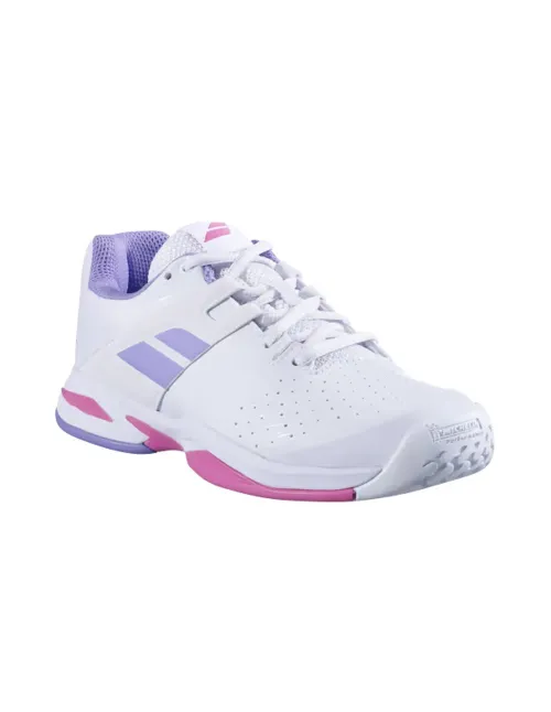 Babolat Propulse Fury Junior 33S23884 Branco Lilás | Ofertas de padel