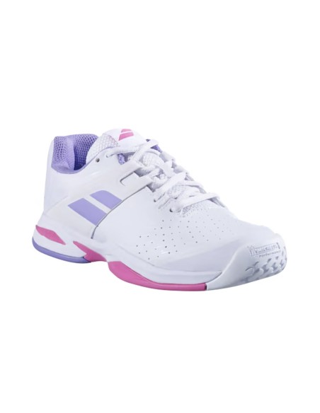 Babolat Propulse Fury Junior 33S23884 Whtie Lilac | Ofertas de padel