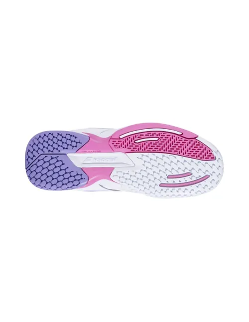 Babolat Propulse Fury Junior 33S23884 Blanco Lila | Ofertas de padel