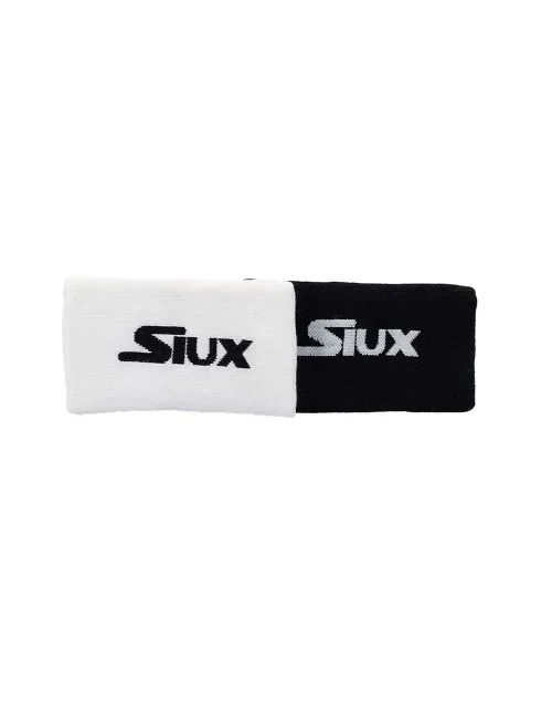 Siux Polsino lungo in cotone jacquard Nero Nero Bianco |Padel offers