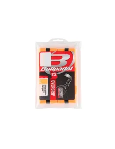Overgrip Bullpadel Pack 12 Unds Bg-1600 Naranja Fluor