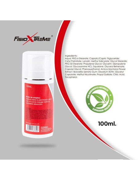 Creme Corporal Hot Plus Fisioxtreme | Ofertas de padel