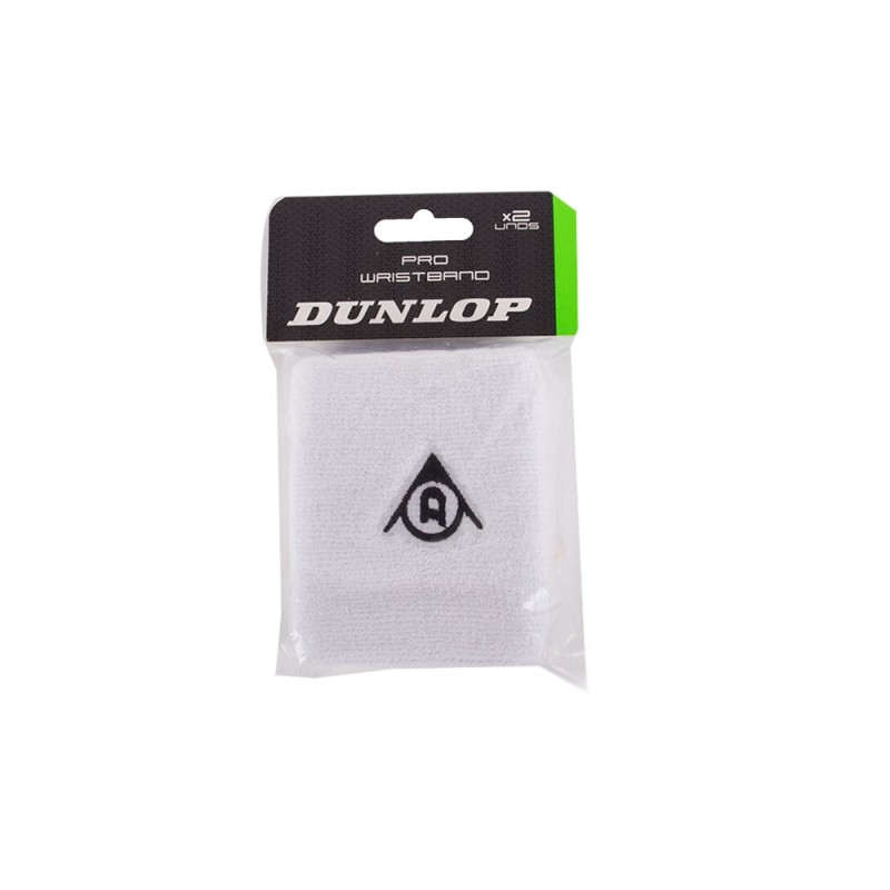 Wristband Dunlop Pro X2 Wht 623796