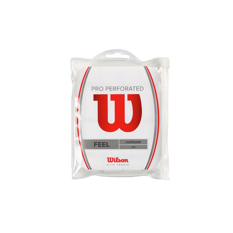 Wilson Pro Overgrip Perf 12pk Wh Wrz4006wh