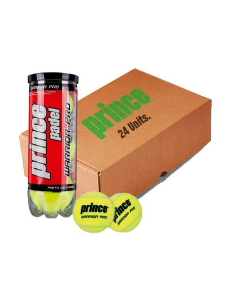 Cajon Bolas De Padel Prince Warrior Pro 0100051 | Ofertas de pádel