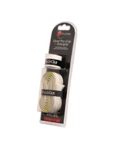 Shockout Dual Pro Grip Y Overgrip Blanco Amarillo | Ofertas de pádel 2