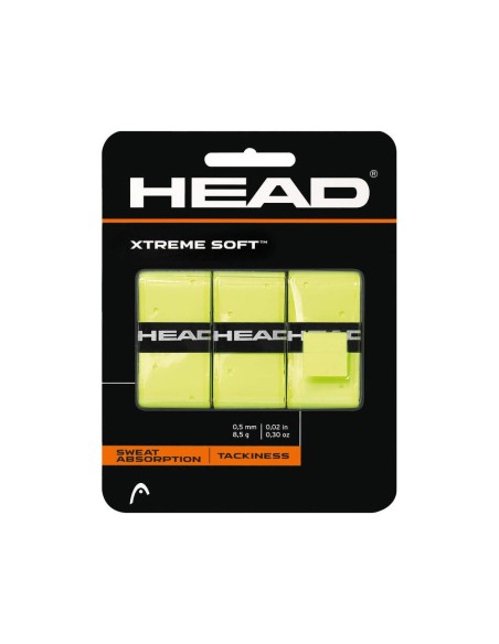 Overgrip Head Xtreme Soft 3 Amarillo | Ofertas de pádel