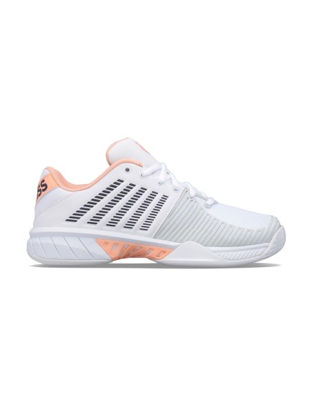 WOMEN’S WHITE AND PEACH K-swiss Express Light 2 96744172 | Ofertas de padel