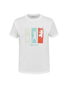 Camiseta Babolat Cotton Tee 6ms23441 1000 | Ofertas de pádel