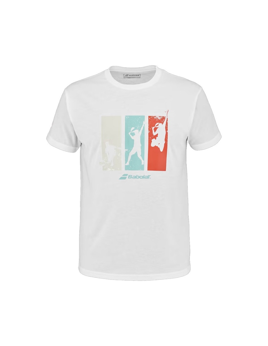 Tee-shirt Babolat exercise men rouge/noir