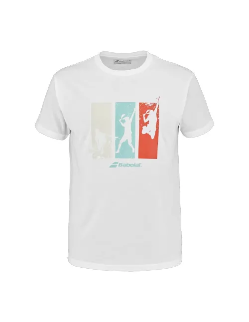 Camiseta Babolat Cotton Tee 6ms23441 1000 | Ofertas de pádel
